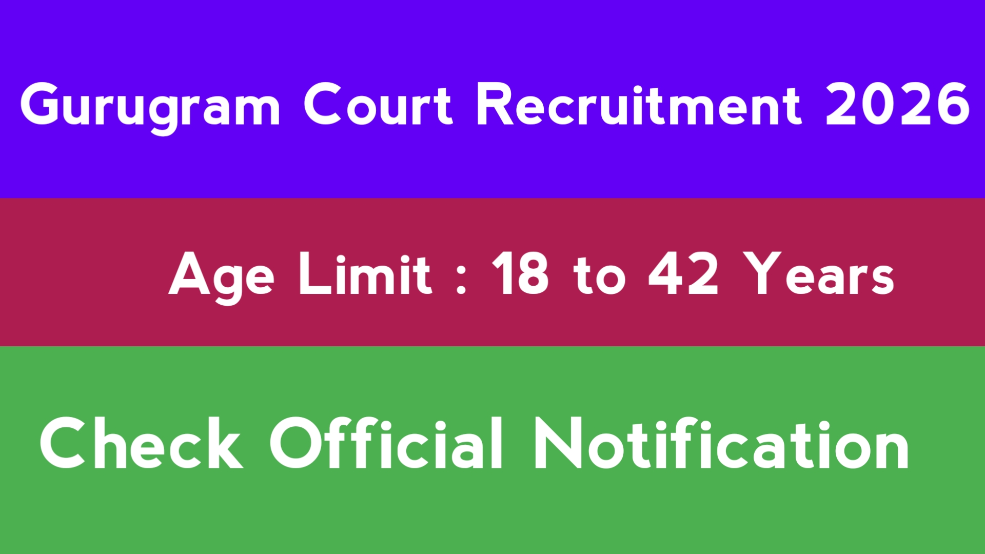 Gurugram Court Peon Recruitment 2026